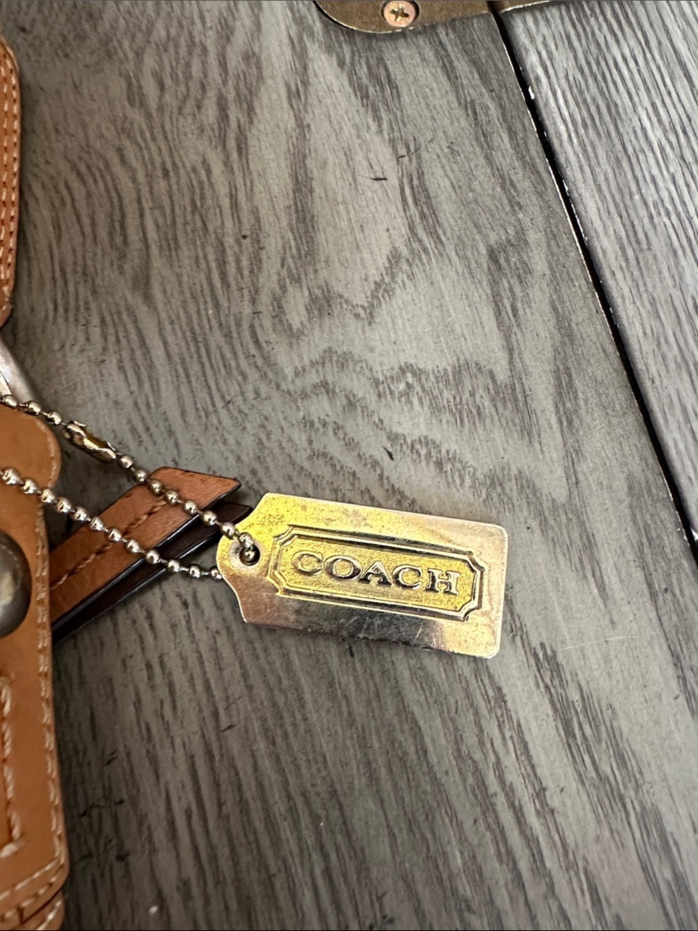Coach F13100 Leather Hobo Shoulder Bag - Picture 16 of 16